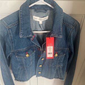 Veronica Beard Blue Denim Wonder Women Jacket NWT M